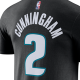 海外取寄 ケイド カニングハムモデル ナイキ Tシャツ 2025-26 CITY EDITION NAME&NUMBER T-SHIRT CHARCOAL NIKE