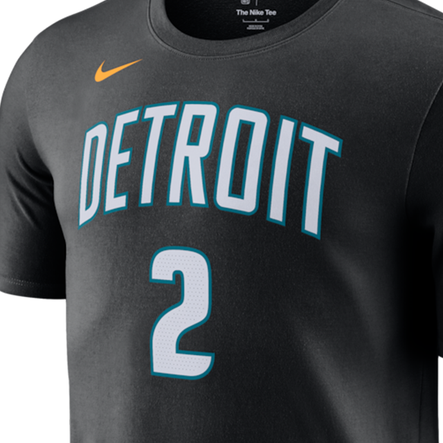 海外取寄 ケイド カニングハムモデル ナイキ Tシャツ 2025-26 CITY EDITION NAME&NUMBER T-SHIRT CHARCOAL NIKE