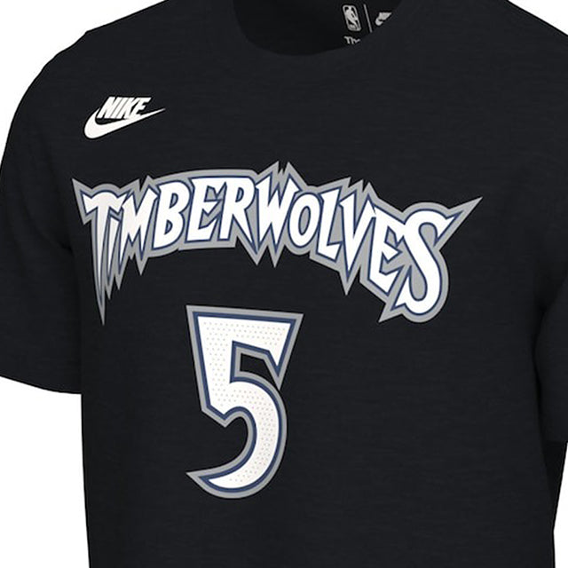 海外取寄 アンソニー エドワーズモデル ナイキ Tシャツ 2025 CLASSIC EDITION NAME&NUMBER T-SHIRT NAVY NIKE ミネソタ ティンバーウルブズ
