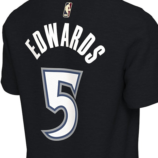 海外取寄 アンソニー エドワーズモデル ナイキ Tシャツ 2025 CLASSIC EDITION NAME&NUMBER T-SHIRT NAVY NIKE ミネソタ ティンバーウルブズ