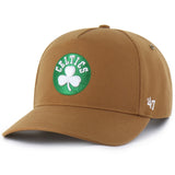 即日発送 47ブランド NBA カーハート ボストン セルティックス CARHARTT 47BRAND HITCH SNAPBACK CAP BROWN