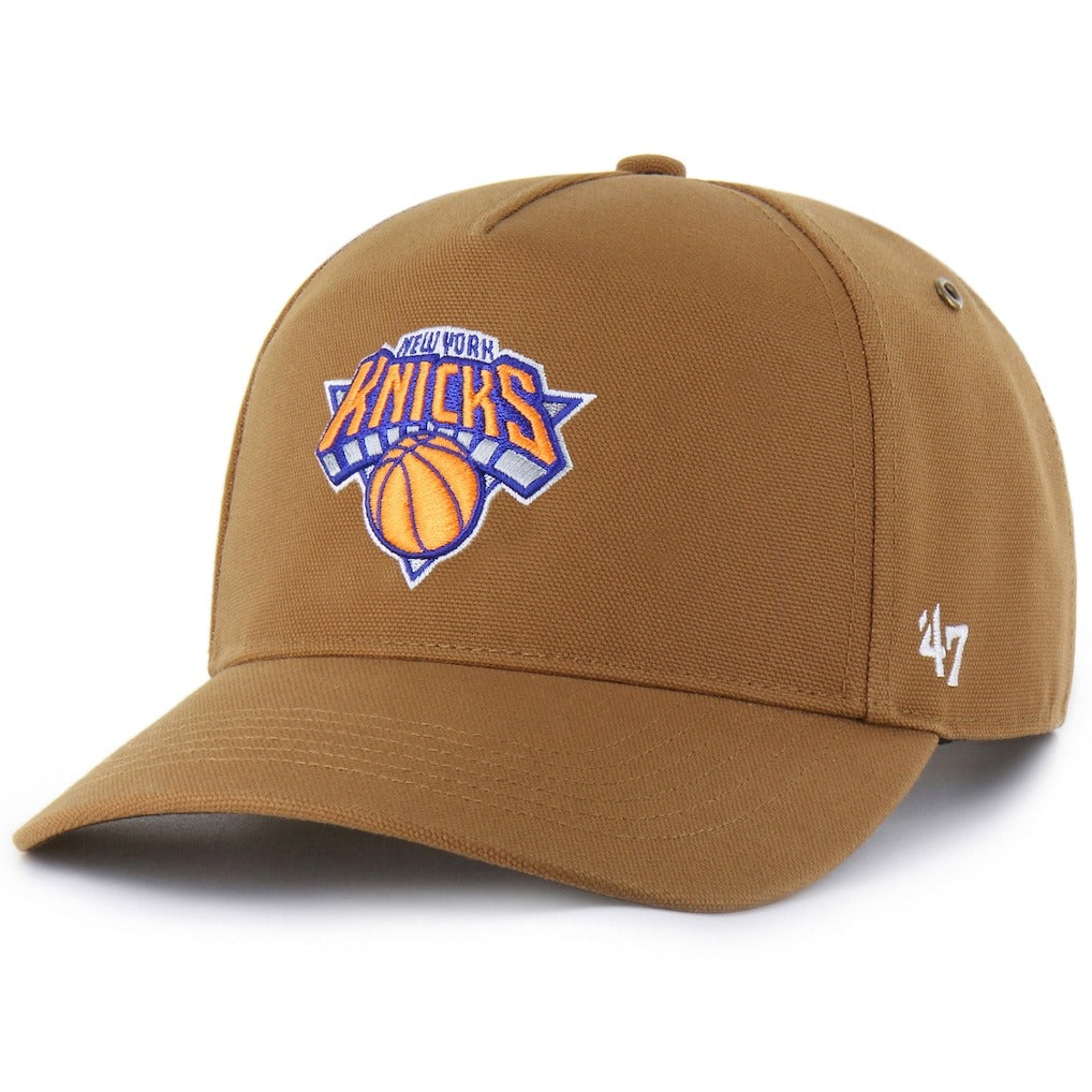 即日発送 47ブランド NBA カーハート ニューヨーク ニックス CARHARTT 47BRAND HITCH SNAPBACK CAP BROWN