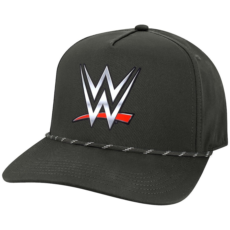 海外取寄 WWE AUTHENTIC キャップ WWE LOGO CADDY BLACK SNAPBACK CAP