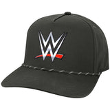 海外取寄 WWE AUTHENTIC キャップ WWE LOGO CADDY BLACK SNAPBACK CAP