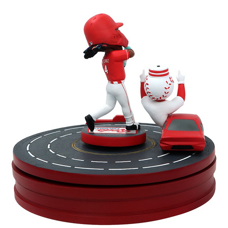 海外取寄 2025 MLB スピードウェイ・クラシックモデル FOCO ELLY DE LA CRUZ MLB公式 CINCINNATI REDS 2025 MLB SPEEDWAY CLASSIC RACETRACK DUAL SPINNER