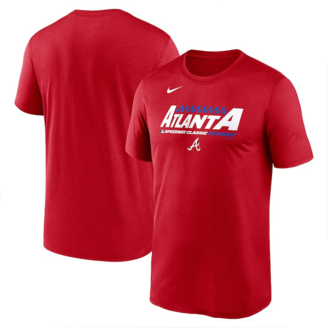 海外取寄 ナイキ 2025 スピードウェイ・クラシックモデル Tシャツ 2025 MLB SPEEDWAY CLASSIC LEGEND PERFORMANCE T-SHIRT RED