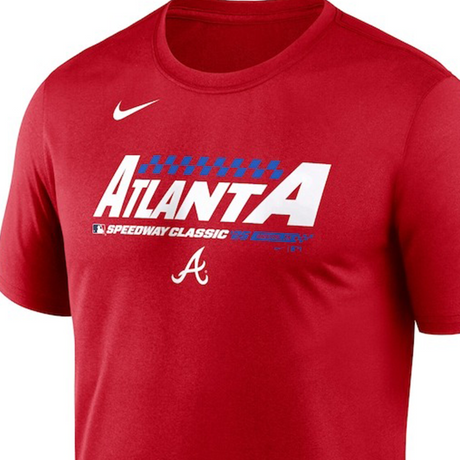 海外取寄 ナイキ 2025 スピードウェイ・クラシックモデル Tシャツ 2025 MLB SPEEDWAY CLASSIC LEGEND PERFORMANCE T-SHIRT RED