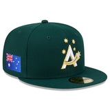 ニューエラ キャップ 59FIFTY WBC オーストラリア 2026 WORLD BASEBALL CLASSIC FITTED CAP GREEN
