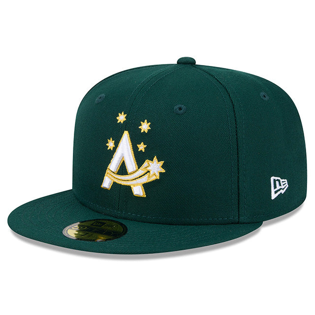 ニューエラ キャップ 59FIFTY WBC オーストラリア 2026 WORLD BASEBALL CLASSIC FITTED CAP GREEN