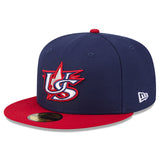 ニューエラ キャップ 59FIFTY WBC アメリカ 2026 WORLD BASEBALL CLASSIC FITTED CAP NAVY