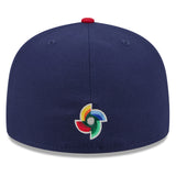 ニューエラ キャップ 59FIFTY WBC アメリカ 2026 WORLD BASEBALL CLASSIC FITTED CAP NAVY