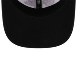 海外取寄 ニューエラ キャップ 9SEVENTY ストレッチ スナップバック オクラホマシティ サンダー 2025 NBA FINALS CHAMPIONS PARADE STRETCH SNAPBACK CAP WHITE BLACK