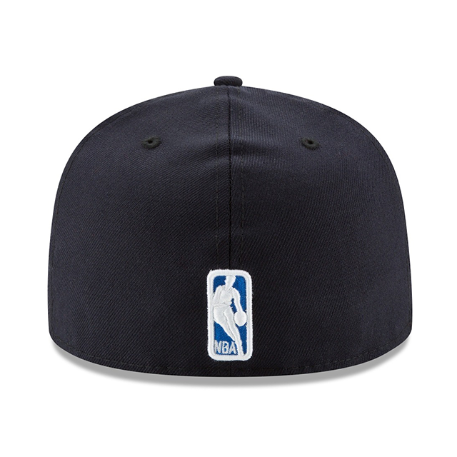 海外取寄 ニューエラ キャップ 59FIFTY オクラホマシティ サンダー 2025 NBA FINALS SIDE CHAMPIONS SIDE PATCH FITTED CAP NAVY