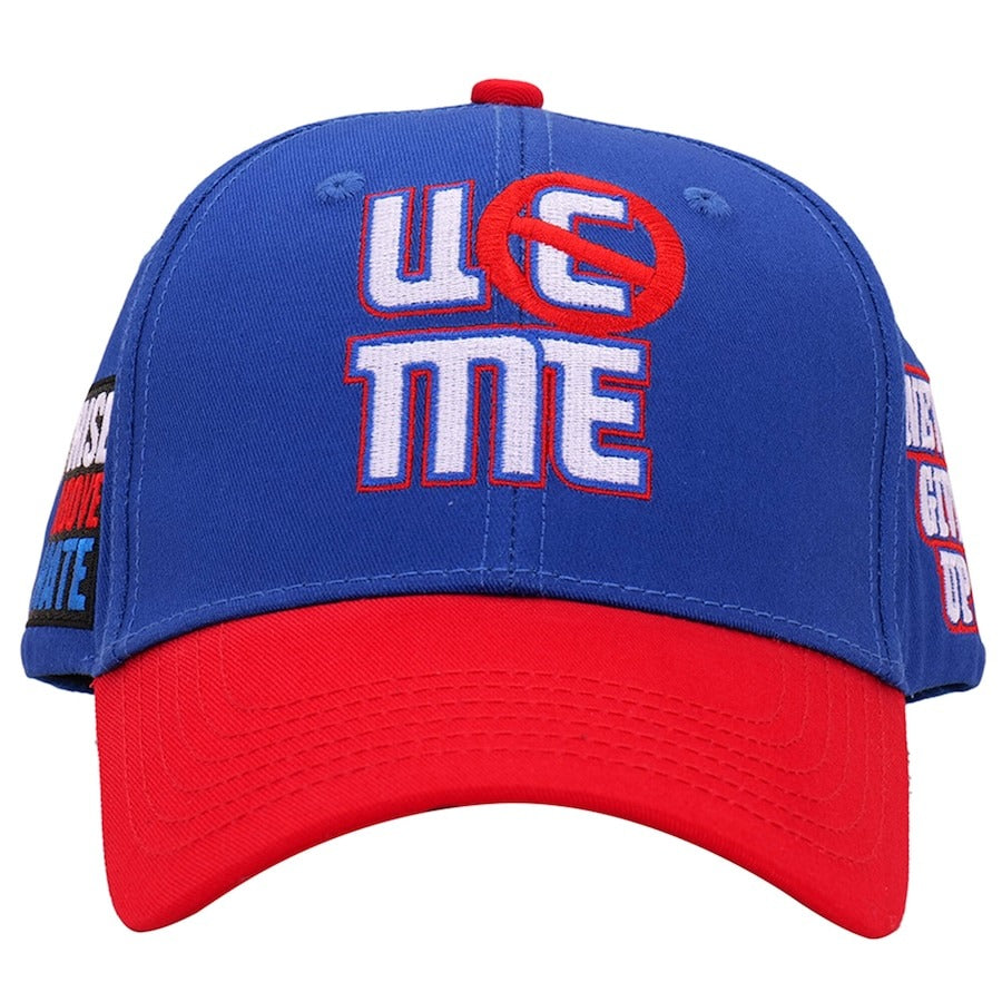 ジョン シナモデル 海外取寄 WWE AUTHENTIC FAREWELL TOUR SUMMER SLAM 2025 NEW JERSEY ADJUSTABLE CAP BLUE RED
