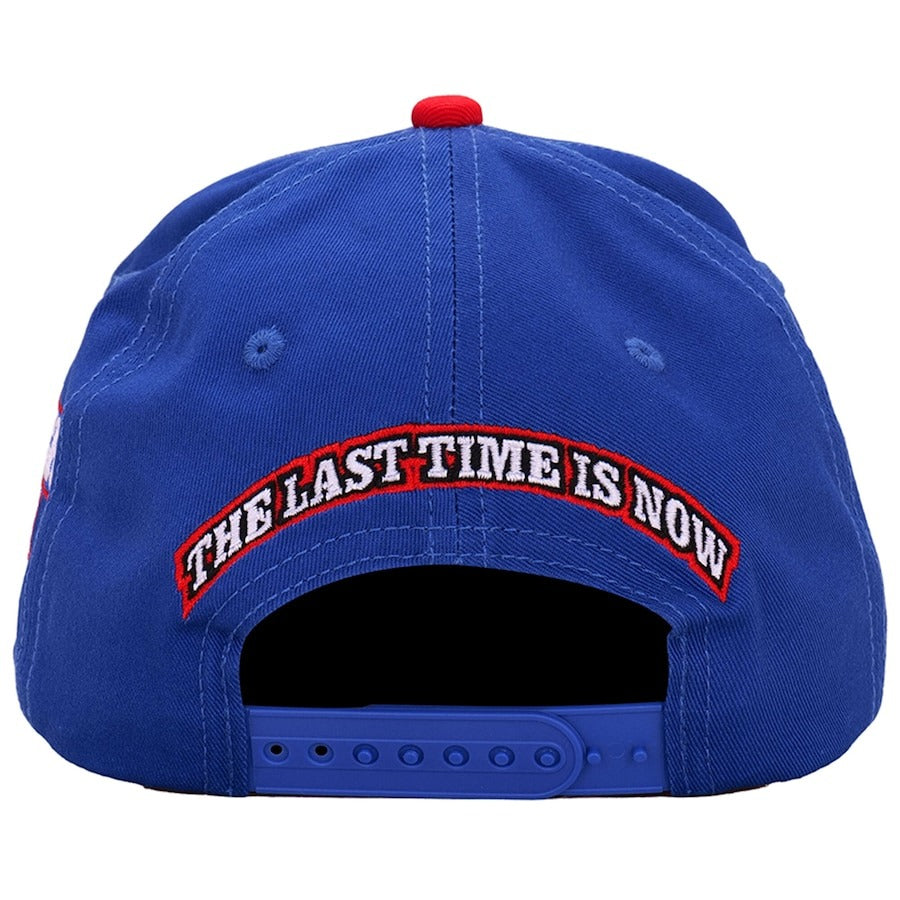 ジョン シナモデル 海外取寄 WWE AUTHENTIC FAREWELL TOUR SUMMER SLAM 2025 NEW JERSEY ADJUSTABLE CAP BLUE RED