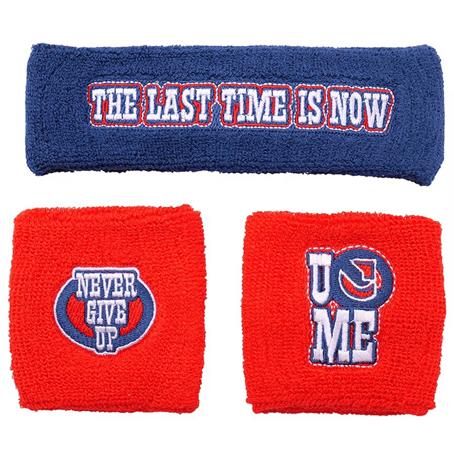 ジョン シナモデル 海外取寄 WWE AUTHENTIC FAREWELL TOUR 2025 MONTREAL SWEATBAND&TOWEL RED