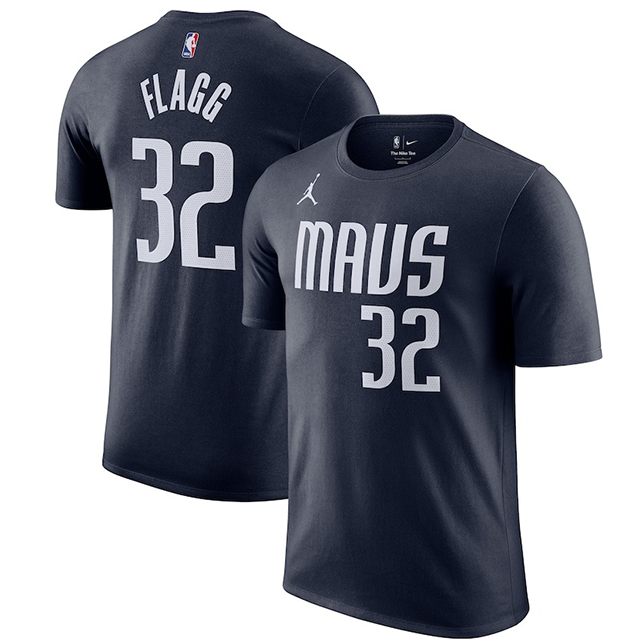 海外取寄 クーパー フラッグモデル ジョーダンブランド Tシャツ 2025 NBA DRAFT FIRST ROUND PICK STATEMENT EDITION NAME&NUMBER T-SHIRT NAVY