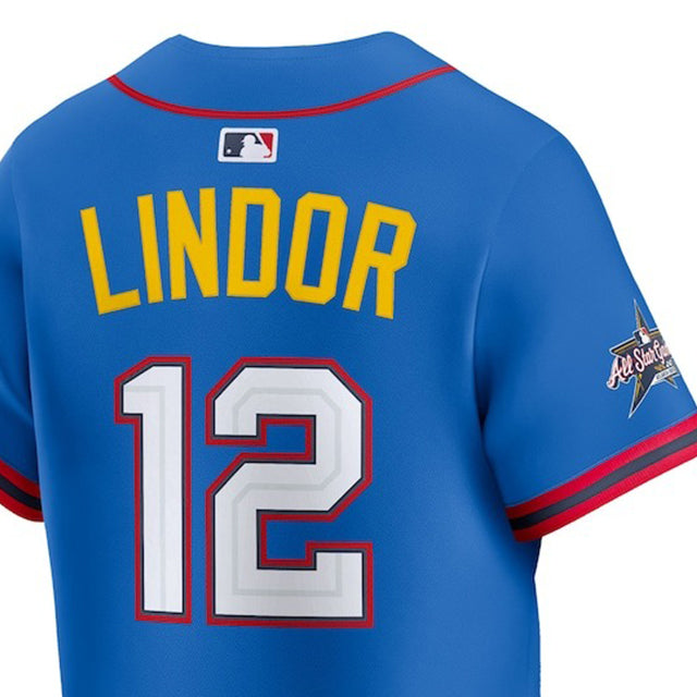 フランシスコ リンドーアモデル 海外取寄 ナイキ 2025 MLB オールスター レプリカユニフォーム 2025 MLB ALL-STAR EDITION LIMITED NATIONAL LEAGUE PLAYER JERSEY BLUE