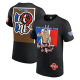 ジョン シナモデル WWE AUTHENTIC Tシャツ FAREWELL TOUR S 2025 PARIS T-SHIRT BLACK