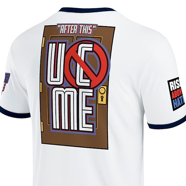 ジョン シナモデル WWE AUTHENTIC Tシャツ FAREWELL TOUR S 2025 LYON T-SHIRT WHITE