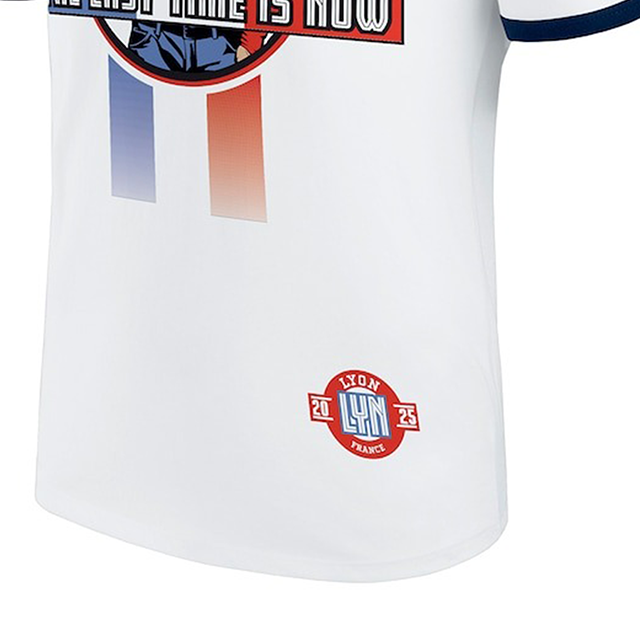 ジョン シナモデル WWE AUTHENTIC Tシャツ FAREWELL TOUR S 2025 LYON T-SHIRT WHITE