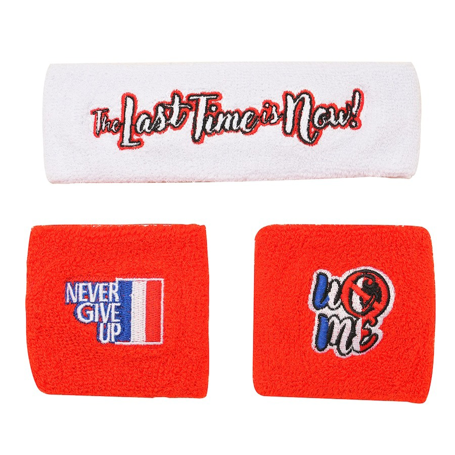 ジョン シナモデル 海外取寄 WWE AUTHENTIC FAREWELL TOUR 2025 PARIS SWEATBAND&TOWEL