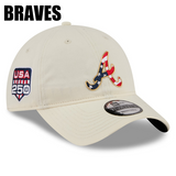 独立記念日モデル ニューエラ キャップ 9TWENTY MLB 2026 JULY 4TH STARS N STRIPES STRAPBACK CAP CREAM