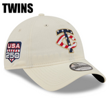独立記念日モデル ニューエラ キャップ 9TWENTY MLB 2026 JULY 4TH STARS N STRIPES STRAPBACK CAP CREAM