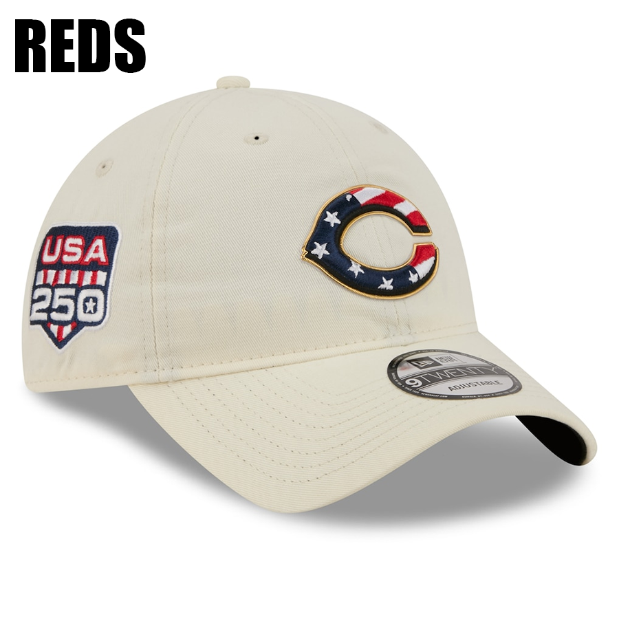 独立記念日モデル ニューエラ キャップ 9TWENTY MLB 2026 JULY 4TH STARS N STRIPES STRAPBACK CAP CREAM