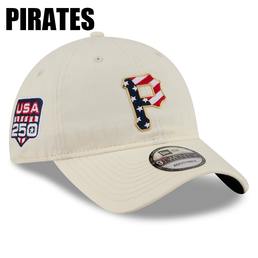 独立記念日モデル ニューエラ キャップ 9TWENTY MLB 2026 JULY 4TH STARS N STRIPES STRAPBACK CAP CREAM