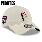 独立記念日モデル ニューエラ キャップ 9TWENTY MLB 2026 JULY 4TH STARS N STRIPES STRAPBACK CAP CREAM