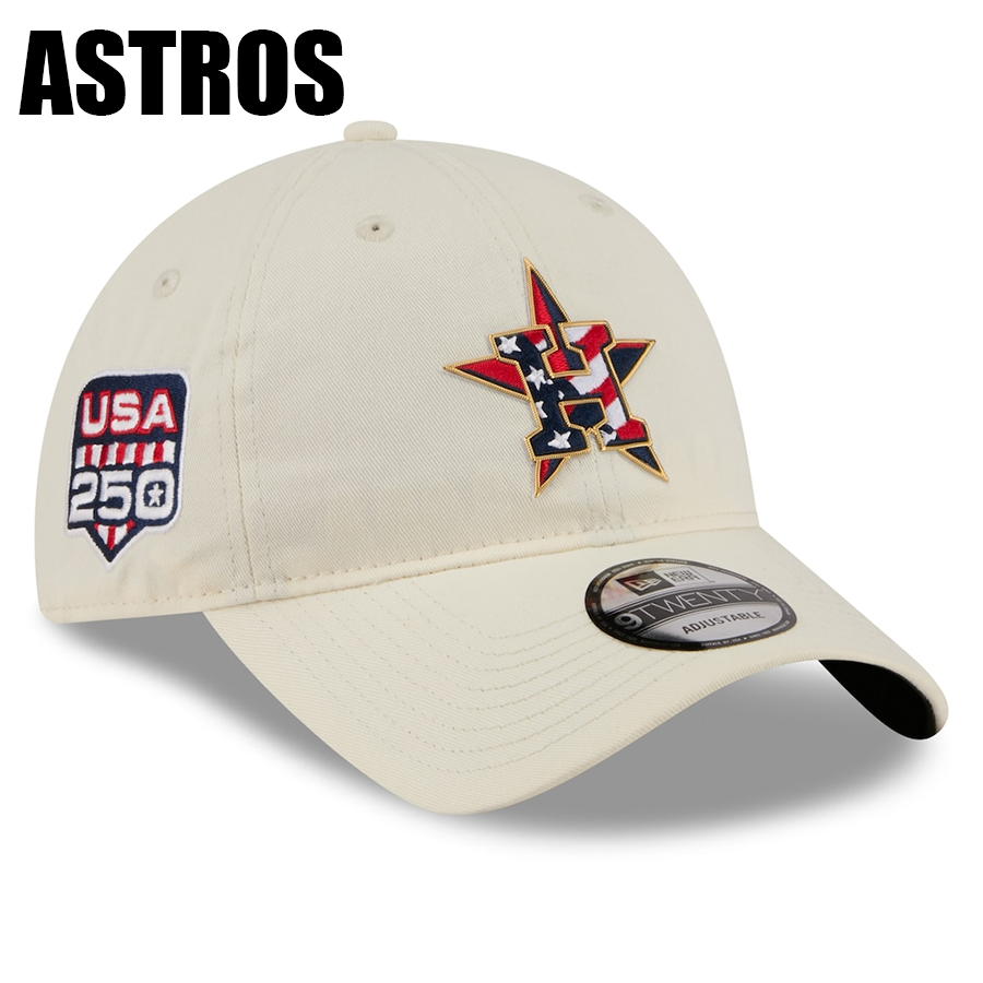 独立記念日モデル ニューエラ キャップ 9TWENTY MLB 2026 JULY 4TH STARS N STRIPES STRAPBACK CAP CREAM