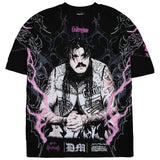 ドミニク ミステリオモデル 海外取寄 シビル レジーム WWE AUTHENTIC Tシャツ BOXY T-SHIRT BLACK