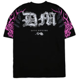 ドミニク ミステリオモデル 海外取寄 シビル レジーム WWE AUTHENTIC Tシャツ BOXY T-SHIRT BLACK