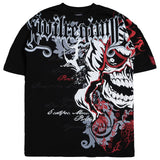 ペンタモデル 海外取寄 シビル レジーム WWE AUTHENTIC Tシャツ BOXY T-SHIRT BLACK