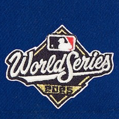 2025 ワールドシリーズモデル 海外取寄 ニューエラ キャップ 59FIFTY トロント ブルージェイズ MLB WORLD SERIES AUTHENTIC COLLECTION FITTED CAP ROYAL
