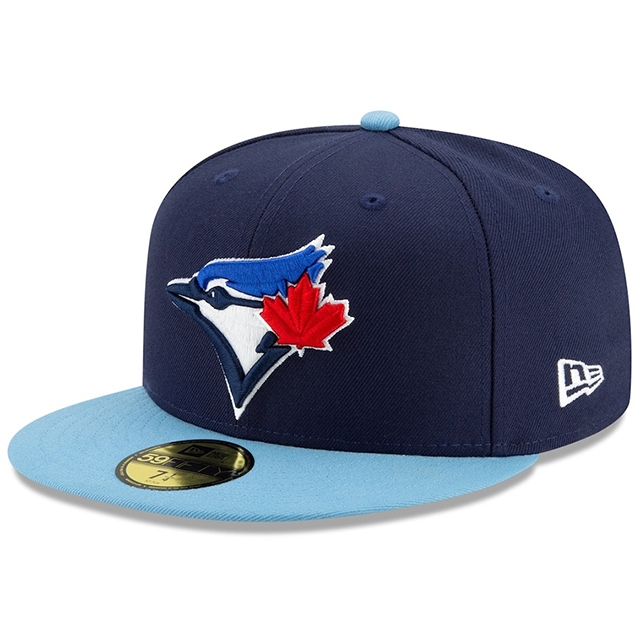 2025 ワールドシリーズモデル 海外取寄 ニューエラ キャップ 59FIFTY トロント ブルージェイズ MLB WORLD SERIES AUTHENTIC COLLECTION FITTED CAP ROYAL