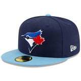 2025 ワールドシリーズモデル 海外取寄 ニューエラ キャップ 59FIFTY トロント ブルージェイズ MLB WORLD SERIES AUTHENTIC COLLECTION FITTED CAP ROYAL