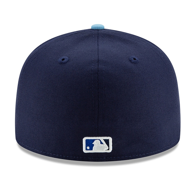 2025 ワールドシリーズモデル 海外取寄 ニューエラ キャップ 59FIFTY トロント ブルージェイズ MLB WORLD SERIES AUTHENTIC COLLECTION FITTED CAP ROYAL