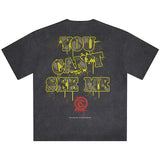 ジョン シナモデル 海外取寄 ID サプライ WWE Tシャツ SNOW WASH BULLDOG BOXY T-SHIRT BLACK