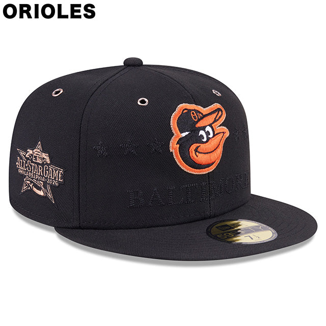 海外取寄 2026 MLB オールスターモデル ニューエラ キャップ 59FIFTY 2026 MLB ALL-STAR GAME FITTED CAP