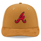 海外取寄 ニューエラ ティンバーランド キャップ PC59FIFTY アトランタ ブレーブス MLB PRE-CURVED FITTED CAP WHEAT