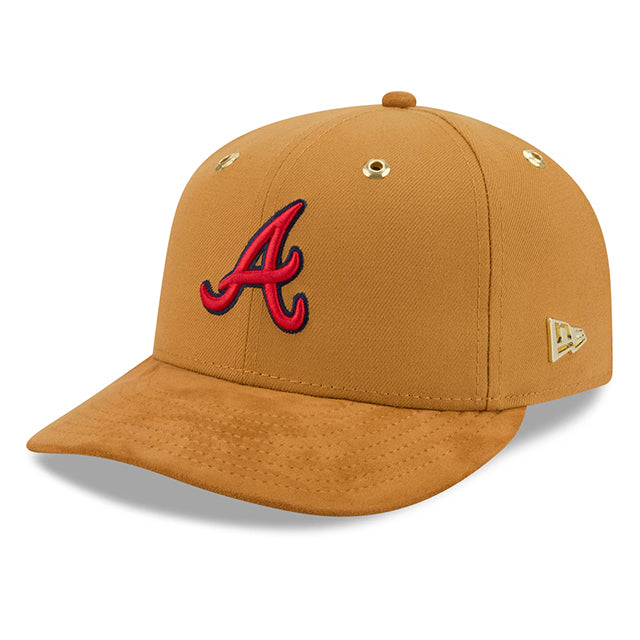 海外取寄 ニューエラ ティンバーランド キャップ PC59FIFTY アトランタ ブレーブス MLB PRE-CURVED FITTED CAP WHEAT