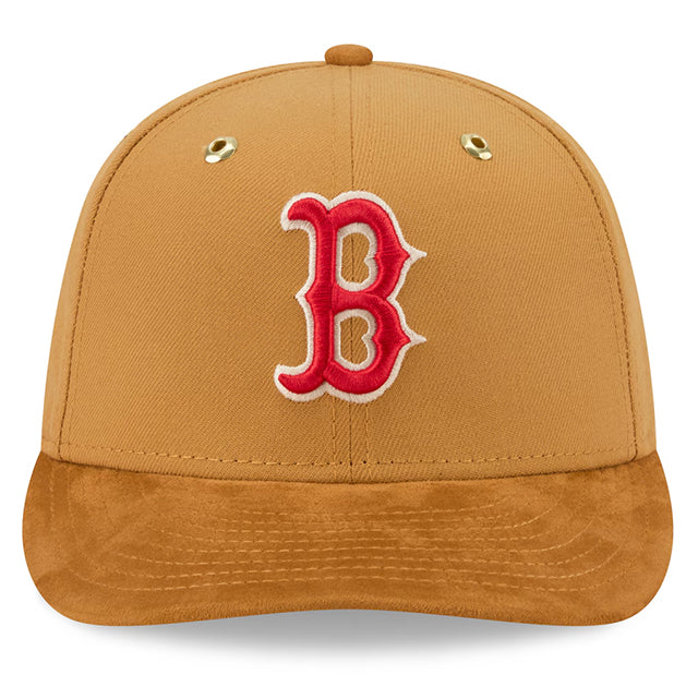 海外取寄 ニューエラ ティンバーランド キャップ PC59FIFTY ボストン レッドソックス MLB PRE-CURVED FITTED CAP WHEAT