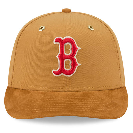 海外取寄 ニューエラ ティンバーランド キャップ PC59FIFTY ボストン レッドソックス MLB PRE-CURVED FITTED CAP WHEAT