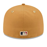 海外取寄 ニューエラ ティンバーランド キャップ PC59FIFTY ボストン レッドソックス MLB PRE-CURVED FITTED CAP WHEAT
