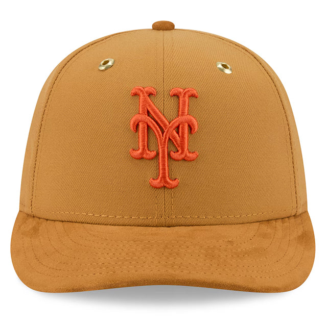 海外取寄 ニューエラ ティンバーランド キャップ PC59FIFTY ニューヨーク メッツ MLB PRE-CURVED FITTED CAP WHEAT