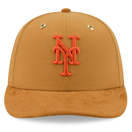 海外取寄 ニューエラ ティンバーランド キャップ PC59FIFTY ニューヨーク メッツ MLB PRE-CURVED FITTED CAP WHEAT