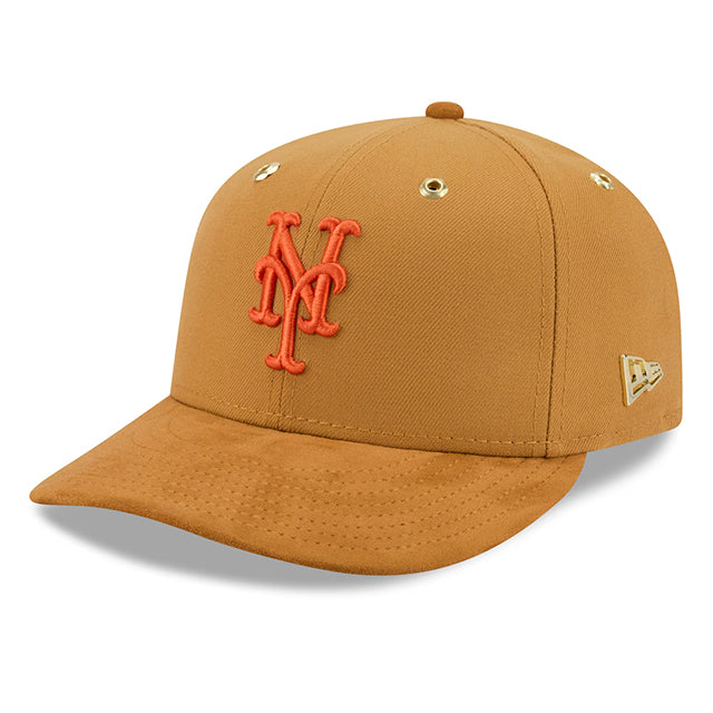 海外取寄 ニューエラ ティンバーランド キャップ PC59FIFTY ニューヨーク メッツ MLB PRE-CURVED FITTED CAP WHEAT