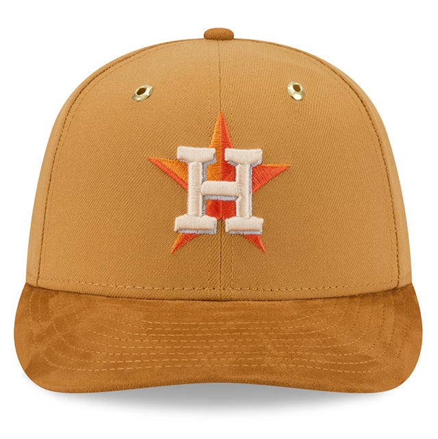 海外取寄 ニューエラ ティンバーランド キャップ PC59FIFTY ヒューストン アストロズ MLB PRE-CURVED FITTED CAP WHEAT